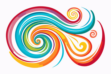 funky crayon doodle geometric shapes pattern icons