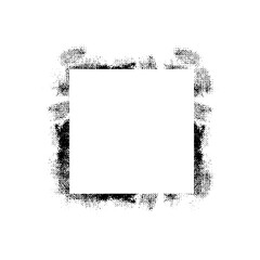 abstract grunge frame, Places for text or pictures. Graffiti spraypaint element