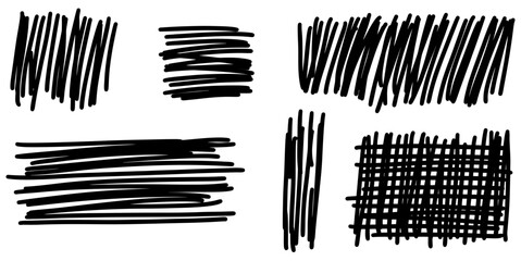 Set Pen Scratch Vector Ideal for overlays, textures, distressed effects, borders, and designs requiring a raw, aggressive, etched appearance.