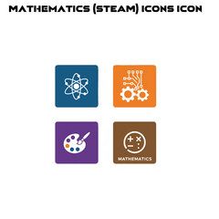 Mathematics (STEAM) Icons