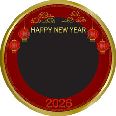 New Year Festival, Greeting Card, Bless, Happiness, Celebrate, Send Happiness