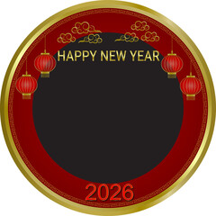 New Year Festival, Greeting Card, Bless, Happiness, Celebrate, Send Happiness