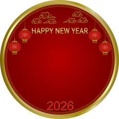 New Year Festival, Greeting Card, Bless, Happiness, Celebrate, Send Happiness