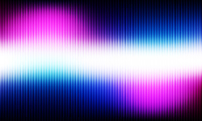 Abstract vibrant gradient striped background with central light illustration