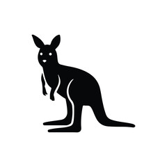 Kangaroo icon, animal