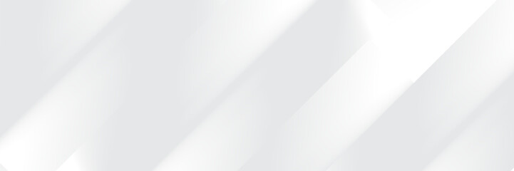 Abstract pattern white geometric banner design background.