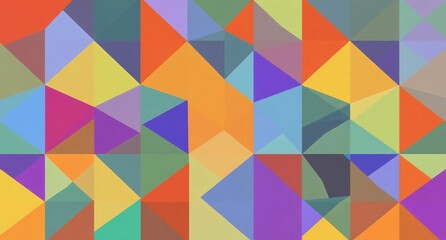 Obraz premium Colorful Geometric Pattern Background