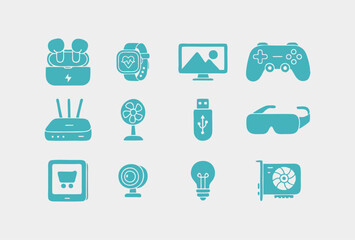 tech and gadget Icon Set