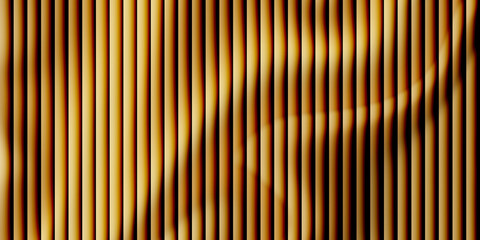 Abstract golden vertical lines create a textured background