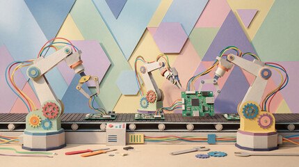 Automated Factory - Smart Manufacturing