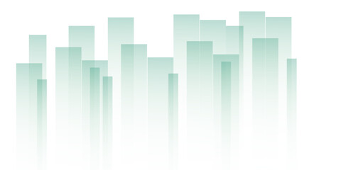 Green Stock Market Background. A layered square pattern in desaturated tones, Perfect for modern and creative backgrounds. Finance Banner. Abstract Business Wallpaper. use for poster, template on web.