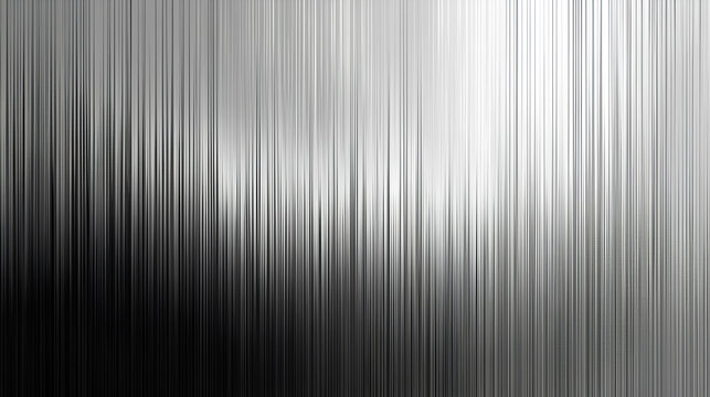 Elegant abstract silver and gray gradient glass texture with vertical noise lines, perfect for digital UI backgrounds, tech designs, and premium minimalist presentations. Stock Illustration