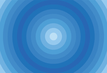 Blue concentric circles forming a smooth radial pattern.