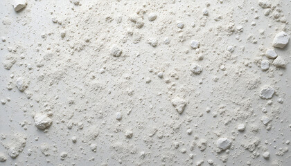 Obraz premium Delicate white powder texture background offers a clean, minimalist aesthetic perfect for beauty, skincare, or abstract design projects with a calming feel