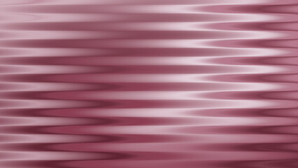 Deep Mauve Berry Horizontal Wavy Stripe Pattern