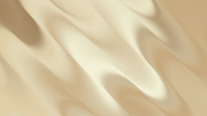 Smooth Beige Cream Diagonal Wave Motion Background