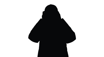 Abstract geometric silhouette design with bold colors and helvetica and courier typography elements silhouette