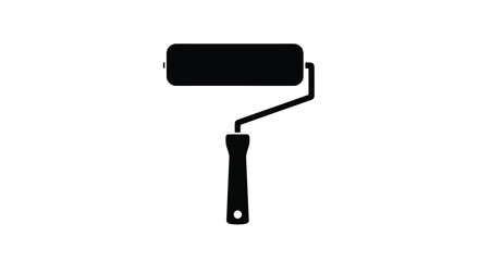 Abstract geometric silhouette design with vibrant color accents and typographic elements silhouette