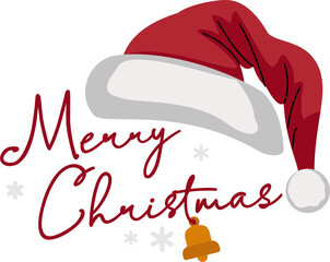 Merry christmas flyer greeting template. Flat christmas greeting card card template