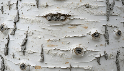 Abstract patterns of birch bark offer natural textures for creative projects, evoking a sense of calm and organic beauty with its unique tree rings