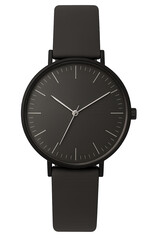 Elegant Minimalist All-Black Wristwatch: Sleek Timepiece for Men & Women. Modern Style, Durable Design. Perfect Accessory for Everyday Wear & Special Occasions. Shop Now for Classic Timekeeping