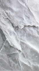 Obraz premium Close Up Macro Shot Of Textured Grey And White Abstract Mineral Rock Surface With Crystalline Formations