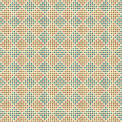 blue, green, maroon, purple hand drawn squares. vector seamless pattern for embroidery. repetitive background. modern decorative art. geometric fabric swatch. textile design template. home decor