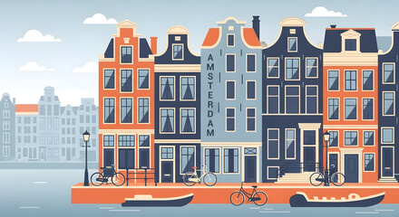 Amsterdam Canal Houses: Colorful Dutch Architecture
