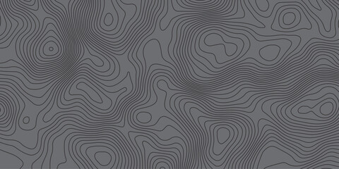 Minimal dark topographic contour pattern with smooth flowing lines, abstract terrain waves, modern geometric background, seamless design ideal for wallpapers, branding, posters, and digital graphics.