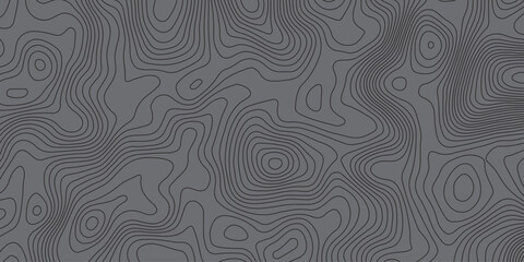 Minimal dark topographic contour pattern with smooth flowing lines, abstract terrain waves, modern geometric background, seamless design ideal for wallpapers, branding, posters, and digital graphics.