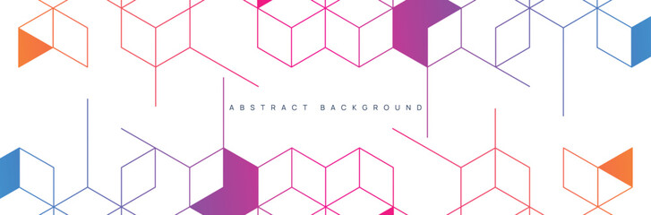 Graphic design element and abstract geometric background.