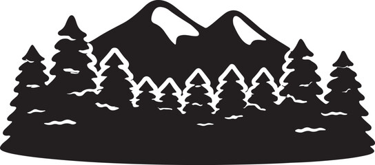 Black crown of thorns black and white crown illustration logo design