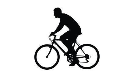 Dynamic abstract geometric shape composition with bold silhouette elements and vibrant color accents silhouette