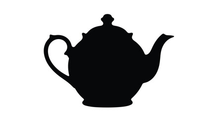 Abstract geometric silhouette design with vibrant color accents and text elements silhouette