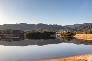 西宮・秋の北山貯水池