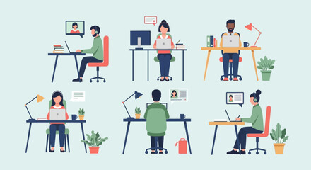 Business Team Brainstorming Meeting and Idea Generation Concept