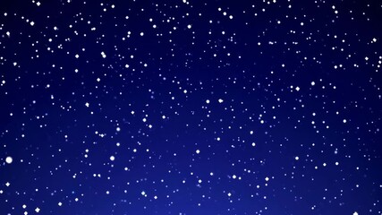 Transition from starry night sky to festive christmas lights and pine tree branches - Powered by Adobe