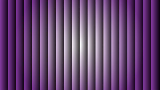 Abstract gradient pattern of purple bars fading to white, aligned in balanced vertical symmetry
