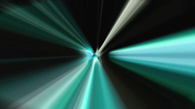 colored stream of light