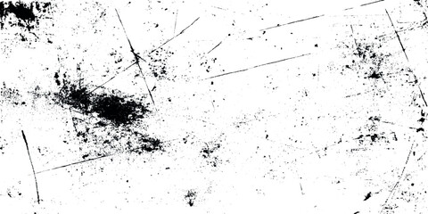 Black and white scratch grunge texture overlay worn wall background with heavy diagonal scratch mark.