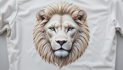 white tiger head white lion portrait in shirt beautiful view and seen beautiful background and wallpaper hd photo 
