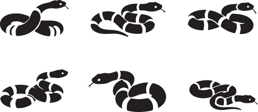 snake silhouettes 