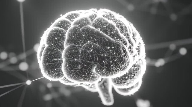 Exploring the connections of the human brain during data processing and neural activity insights, human brain over data processing and connections - Powered by Adobe