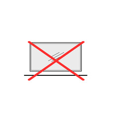 icon prohibited from using laptop