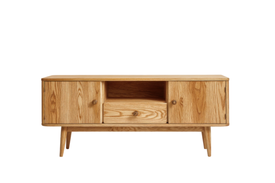 Wood cabinet doors, drawer, shelf, tapered legs