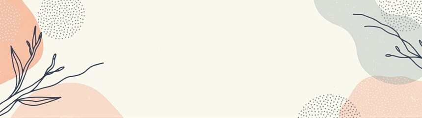 Plant with a background greeting card