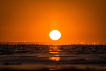 Sunrise on the beach
