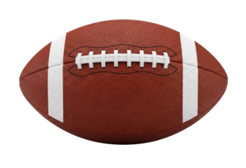 American football transparent background cutout png