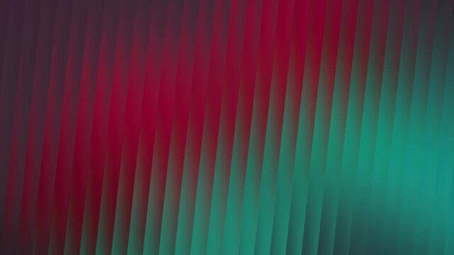 Gradient of vertical stripes in shades of red, purple, and teal creates a visually appealing and modern background with a sense of depth and dimension