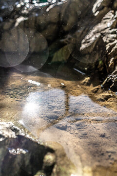 river in the mountains